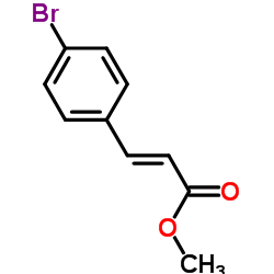 Methyl 3-(4-bromophenyl)acrylate structure