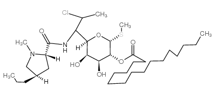 氯洁霉素棕榈酸酯结构式