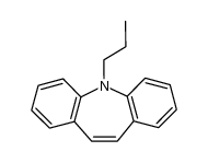 5H-N-propyl-dibenz[b,f]azepine Structure