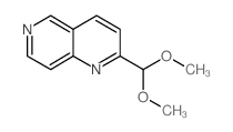 2-(Dimethoxymethyl)-1,6-naphthyridine Structure