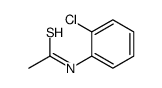 N-(2-chlorophenyl)ethanethioamide Structure