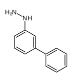 BIPHENYL-3-YL-HYDRAZINE Structure