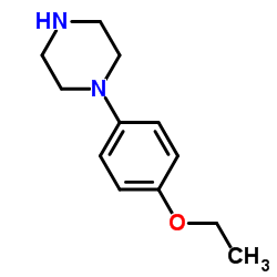 1-(4-乙氧基苯基)哌嗪结构式