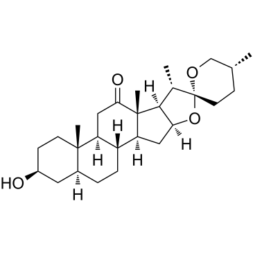 海柯皂苷元结构式