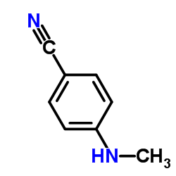 N-甲基-4-氰基苯胺结构式