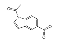 1-(5-nitroindol-1-yl)ethanone Structure