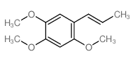 Benzene, 1,2,4-trimethoxy-5-propenyl- (8CI) Structure