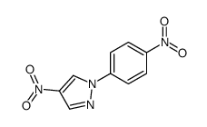 4-nitro-1-(4-nitrophenyl)pyrazole Structure