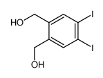 (2-羟基甲基-4,5-二碘苯基)-甲醇结构式