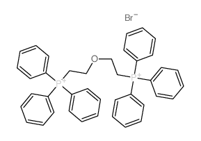 triphenyl-[2-(2-triphenylphosphaniumylethoxy)ethyl]phosphanium结构式
