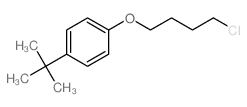 1-(4-chlorobutoxy)-4-tert-butyl-benzene结构式