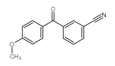 3-CYANO-4'-METHOXYBENZOPHENONE结构式