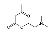 2-(dimethylamino)ethyl 3-oxobutanoate Structure
