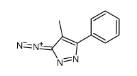 3-diazo-4-methyl-5-phenylpyrazole结构式