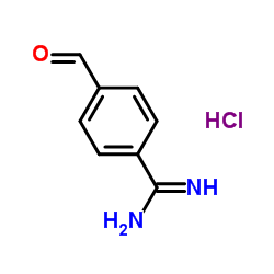4-甲酰基苯甲酰胺盐酸盐结构式