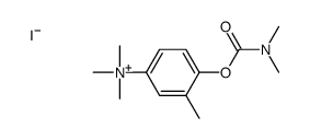 [4-(dimethylcarbamoyloxy)-3-methylphenyl]-trimethylazanium,iodide结构式