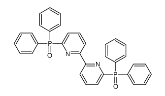 2-diphenylphosphoryl-6-(6-diphenylphosphorylpyridin-2-yl)pyridine结构式