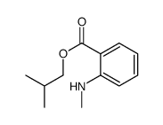 2-甲氨基苯甲酸-2-甲基丙酯结构式