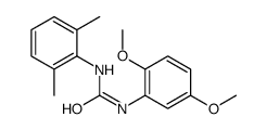 1-(2,5-dimethoxyphenyl)-3-(2,6-dimethylphenyl)urea Structure