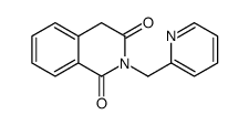 2-吡啶-2-甲基-4H-异喹啉-1,3-二酮结构式