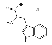 D,L-色氨酸酰胺盐酸盐结构式