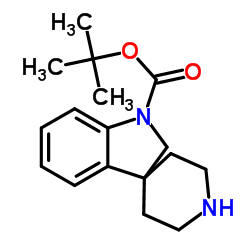 叔-丁基 螺[吲哚林-3,4'-哌啶]-1-羧酸酯结构式