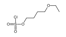 1-chlorosulfonyloxy-4-ethoxybutane Structure