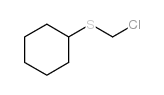 氯甲基环己基硫化物结构式