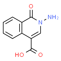 4-Isoquinolinecarboxylicacid,2-amino-1,2-dihydro-1-oxo-(9CI) Structure