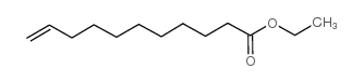 Ethyl undecylenate Structure