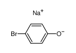 sodium para-bromophenoxide结构式