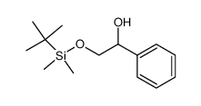 2-(tert-butyldimethylsilyl)oxy-1-phenylethanol Structure