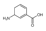 1,5-Cyclohexadiene-1-carboxylicacid,3-amino-(9CI) Structure