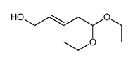 5,5-diethoxypent-2-en-1-ol结构式