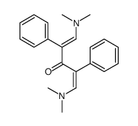 1,5-bis(dimethylamino)-2,4-diphenylpenta-1,4-dien-3-one Structure