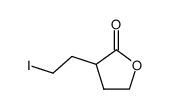 2-(β-iodoethyl)butyrolactone Structure