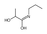 Propanamide, 2-hydroxy-N-propyl- (9CI) Structure