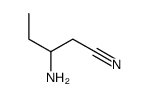 3-aminopentanenitrile Structure