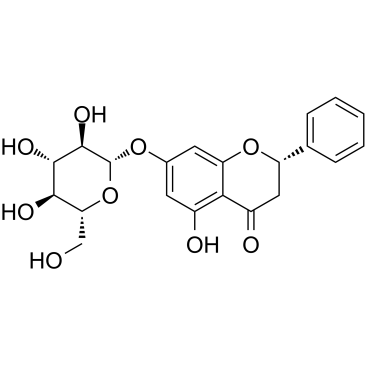 乔松苷；乔松素-7-O-β-D-葡萄糖苷图片
