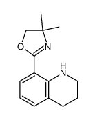 8-(2-Oxazolinyl)-1,2,3,4-tetrahydroquinoline结构式