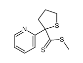 methyl 2-(pyridin-2-yl)tetrahydrothiophene-2-carbodithioate结构式