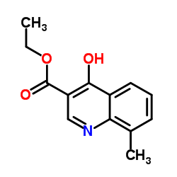 4-羟基-8-甲基喹啉-3-羧酸乙酯图片