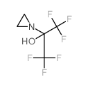 2-(aziridin-1-yl)-1,1,1,3,3,3-hexafluoropropan-2-ol结构式