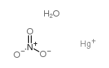 硝酸亚汞(I),二水合物结构式