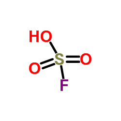 Fluorosulfuric acid structure