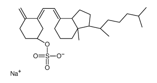 维生素D3硫酸钠盐结构式