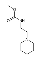 methyl (2-(piperidin-1-yl)ethyl)carbamate Structure