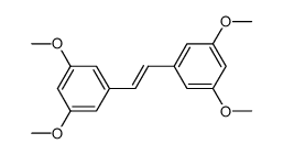 (E)-3,5,3′,5′-tetramethoxystilbene Structure