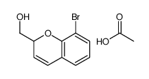 acetic acid,(8-bromo-2H-chromen-2-yl)methanol Structure