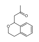 1-(异苯并二氢吡喃-1-基)-2-丙酮结构式